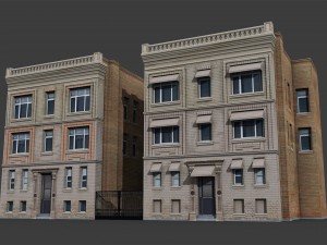 city buildings pack Modèle 3D