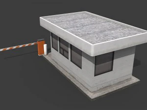 industrial buildings pack 3D Model