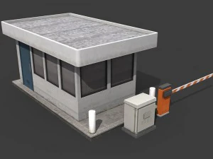 industrial buildings pack 3D Model