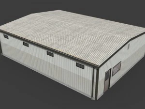 industrial buildings pack 3D Model