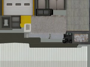 industrial buildings pack 3D Model
