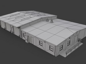 industrial buildings pack 3D मॉडल