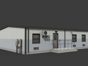 industrial buildings pack 3D मॉडल