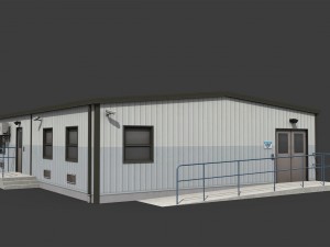 industrial buildings pack 3D मॉडल
