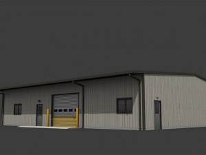 industrial buildings pack 3D मॉडल