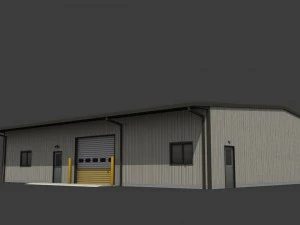 industrial buildings pack 3D Model