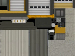 industrial buildings pack 3D Model