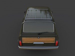 1991 jeep wagoneer 3D 모델