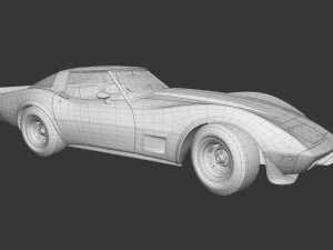 1978 chevrolet corvette 3D Model