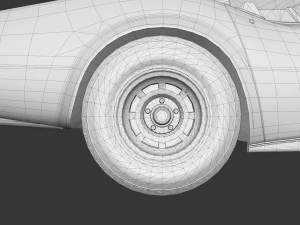 1978 chevrolet corvette 3D Model