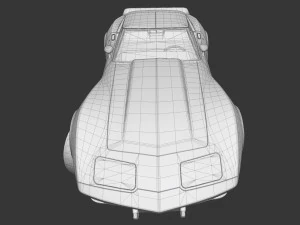 1978 chevrolet corvette 3D Model
