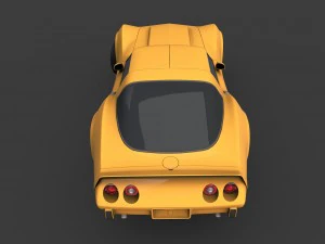 1978 chevrolet corvette 3D Model