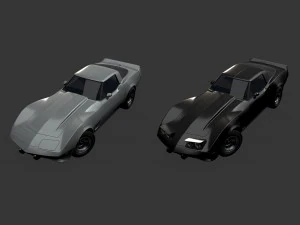 1978 chevrolet corvette 3D Model