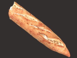 baguette cut 3Dモデル