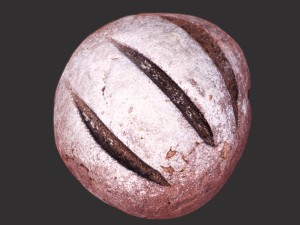 brown bread Modello 3D