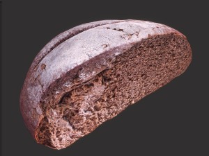brown bread cut 3Dモデル
