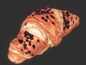 croissant 3Dモデル