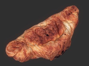 croissant Model 3D