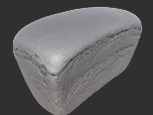 soviet brick bread Model 3D