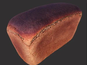 soviet brick bread 3D Model