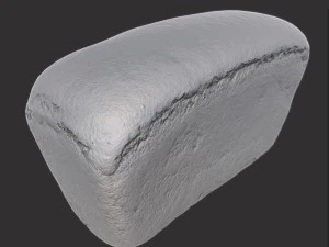 soviet brick bread 3D Model