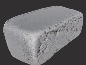 soviet brick bread 3D Model
