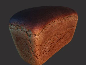 soviet brick bread 3D Model