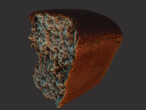 soviet brick bread cut Model 3D