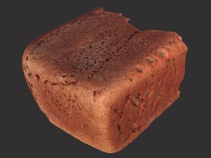 soviet brick bread cut Model 3D