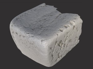 soviet brick bread cut Model 3D