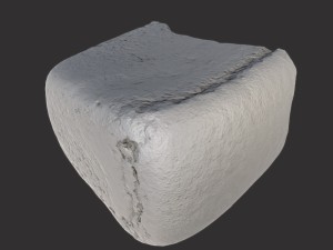 soviet brick bread cut Model 3D