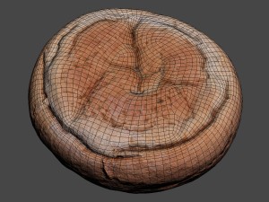 white bread 3D Model
