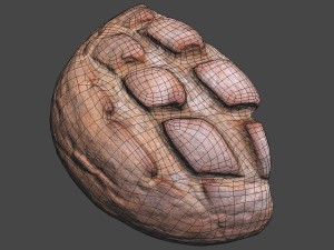 white bread cut 3D Model
