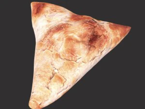 torta triangolare Modello 3D