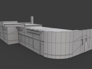 abandoned laundry Modelo 3D
