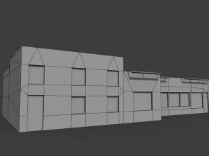 abandoned laundry 3D Model