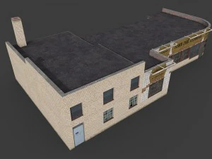 abandoned laundry 3D Model