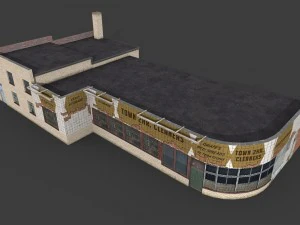abandoned laundry 3D Model