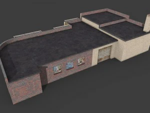 abandoned laundry 3D Model