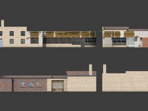 abandoned laundry 3D Model