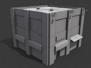 old drug store 3D Model