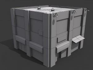 old drug store 3D Model