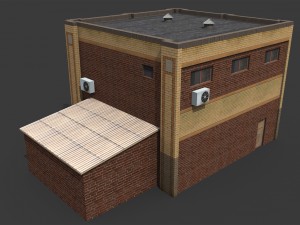 old drug store 3D Model