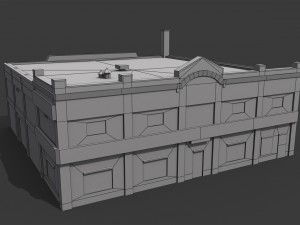 car repair workshop 3D Model