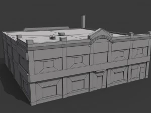 car repair workshop 3D Model