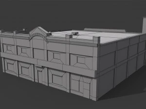 car repair workshop 3D Model