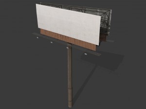 billboard 3D Model