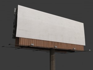 billboard 3D Model