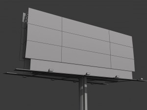 billboard 3D Model