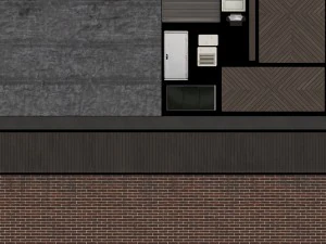 car workshop building 3D Model